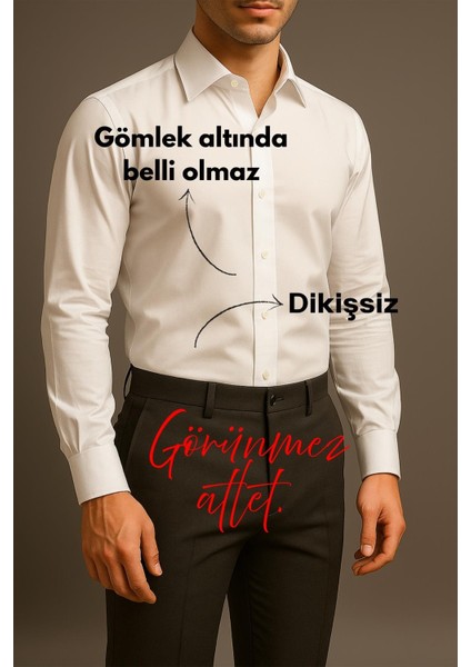 Erkek Dikişsiz Ten Rengi Atlet – Modal Karışımlı Görünmez Atlet 516 modelleri