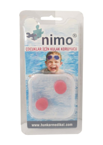 Nimo Çocuklar İçin Silikon Kulak Koruyucu