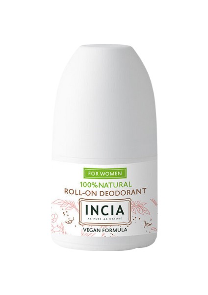 %100 Doğal Roll On Deodorant Kadınlar İçin Ter Kokusu Önleyen Leke Yapmayan 50 ml