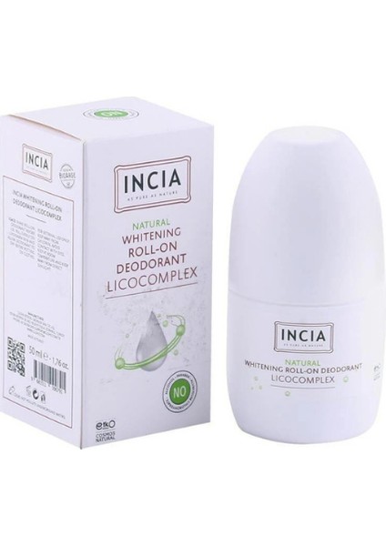 %100 Doğal Roll On Deodorant Beyazlatıcı Ter Kokusu Önleyen Leke Yapmayan 50 ml