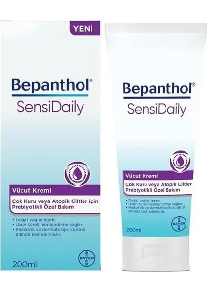 SensiDaily Vücut Kremi 200 ml