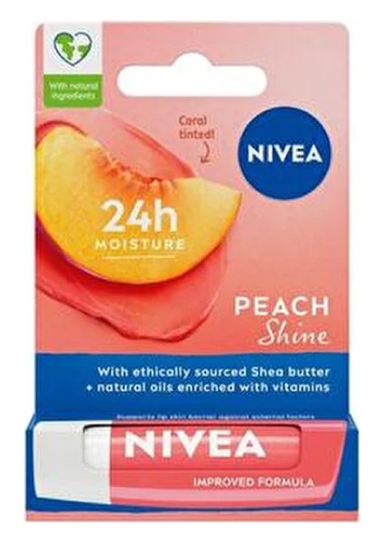 Peach Shine Dudak Bakım Kremi 4,8 g