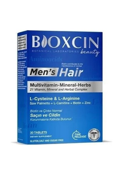 Men's Hair Multivitamin 30 Tablet