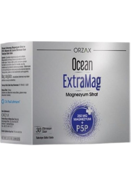 Ocean Extramag 30 Saşe 250 mg