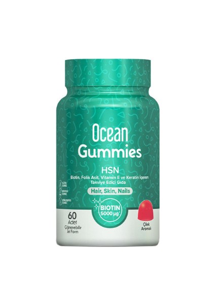 Gummies Hsn 60 Adet Çiğnenebilir Jel Form