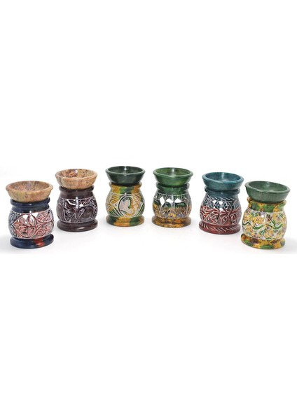 Obsidian Taşı Buhurdanlık KSK2229 - FKU8430-2747