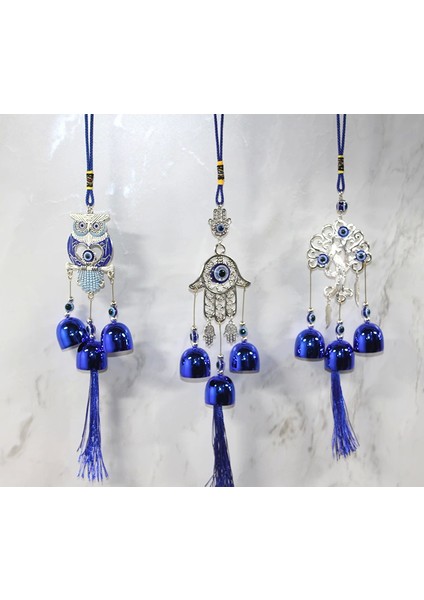 Metal Nazar Boncuğu Çan ALK3488 - FKU7353-1045