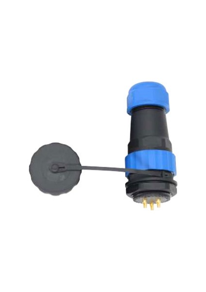 SD28 Su Geçirmez 3 Pin Yuvarlak 28 mm Konnektör (4767) - FKU6857-1513