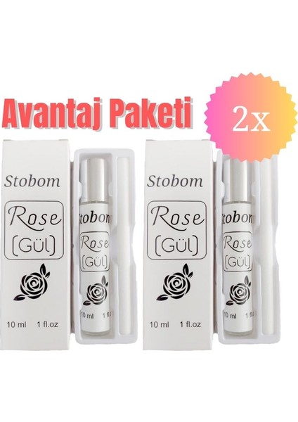 Mini Aromaterapi Gül Kokusu 2 Adet