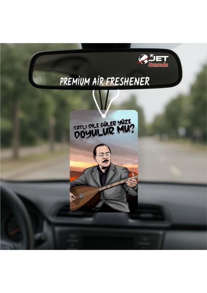 Jethızında 3'lü Set Neşet Ertaş [tatlı Dile Güler Yüze Doyulurmu] Oto Kokusu fiyatları