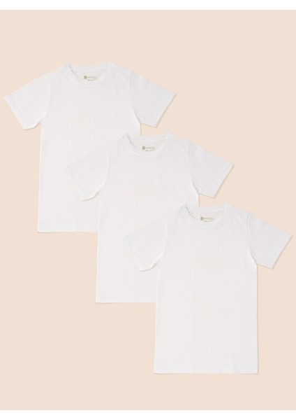 Erkek Çocuk Organik Pamuk Penye T-Shirt 2'li Paket fırsatları