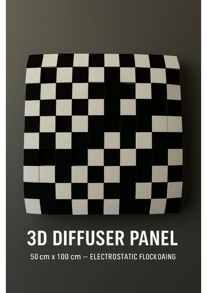 3D Dıffuzer Akustik Panel Beyaz Akustik sunnger üzerine yapılan ahşap modifiyesiyle ürün muhteşem bir akustik düzenleme ve dekor saglamaktadir fiyatları