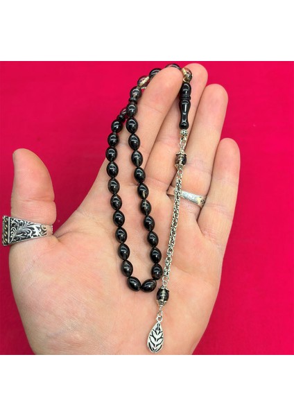 Duman Rengi Sıkma Ateş Kehribar Tesbih modelleri