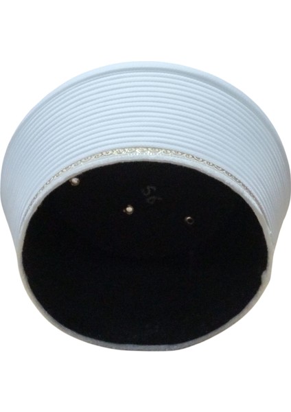 Beyaz Fes ,sarı Püskül Sarık,imam Sarığı,takke,cübbe,düz Sarıkcami Malzemeleri (S044) modelleri