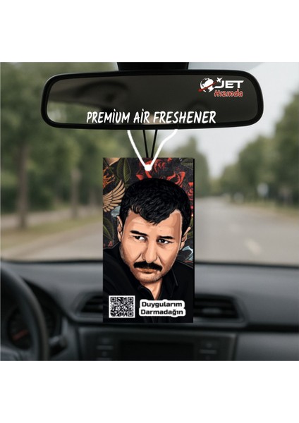 Jethızında 5'li Set Azer Bülbül Tasarımlı (Duygularım Darmadağın) Oto Kokusu modelleri