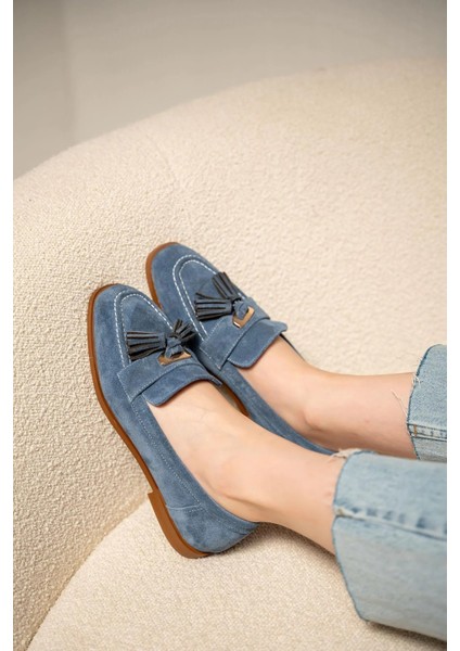 Glomar Püskül Detaylı Hakiki Deri Loafer modelleri