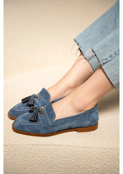 Glomar Püskül Detaylı Hakiki Deri Loafer fırsatları