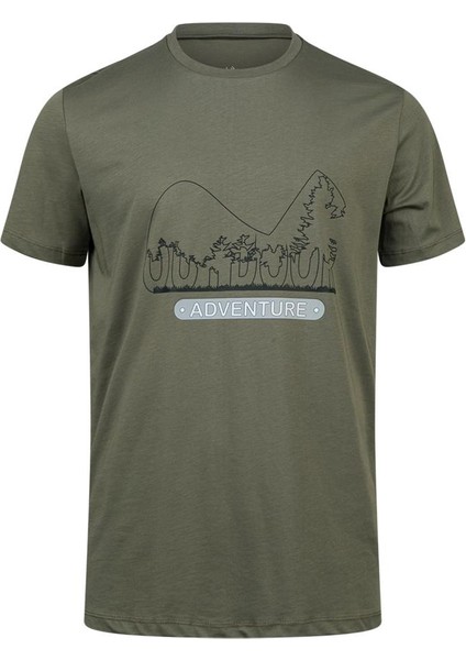 Alex Baskılı Erkek Sıfır Yaka T-Shirt 016