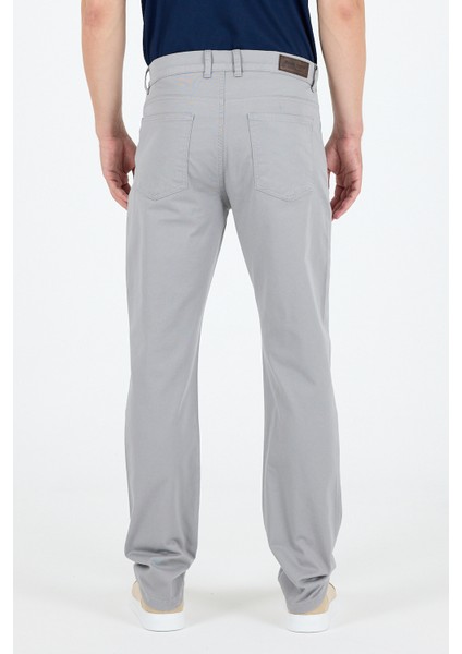 Erkek Regular Fit Gabardin %98 Pamuk %2 Elastan Rahat Günlük Klasik Düz Kesim Pantolon 1162