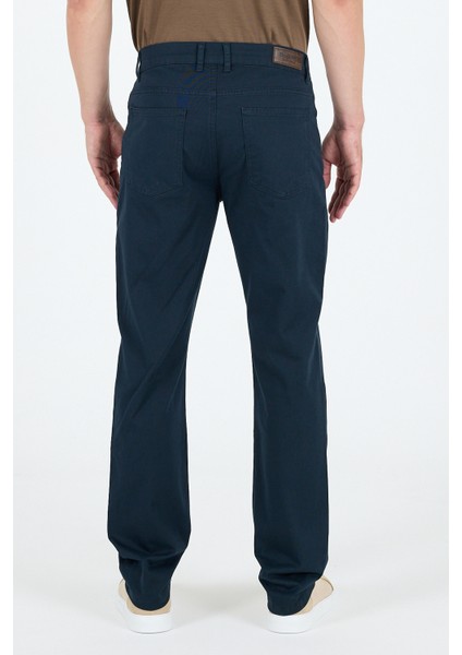 Erkek Regular Fit Gabardin %98 Pamuk %2 Elastan Rahat Günlük Klasik Düz Kesim Pantolon 1162