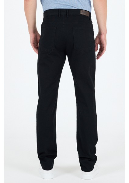 Erkek Regular Fit Gabardin %98 Pamuk %2 Elastan Rahat Günlük Klasik Düz Kesim Pantolon 1162