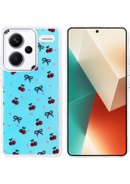 Xiaomi Redmi Note 13 Pro Plus Kılıf Hadra Lüx Desenli Kapak