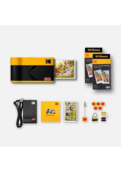 Mini 2 Era Sarı 2.1x3.4 + 60 Yaprak + Aksesuar Kiti