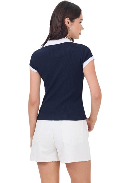 Kadın Kaşkorse Polo Yaka Tshirt indirimleri