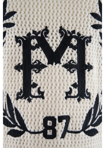 Mchnst Knıt College Style Tee Ecru