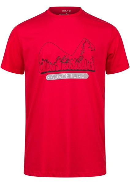 Alex Baskılı Erkek Sıfır Yaka T-Shirt 016