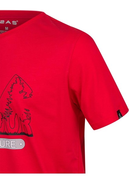 Alex Baskılı Erkek Sıfır Yaka T-Shirt 016
