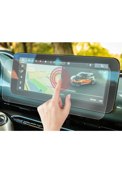 Fiat 600 10 Inç Mat Ekran Koruyucu Multimedya Şeffaf Yansımayı Önler fiyatları