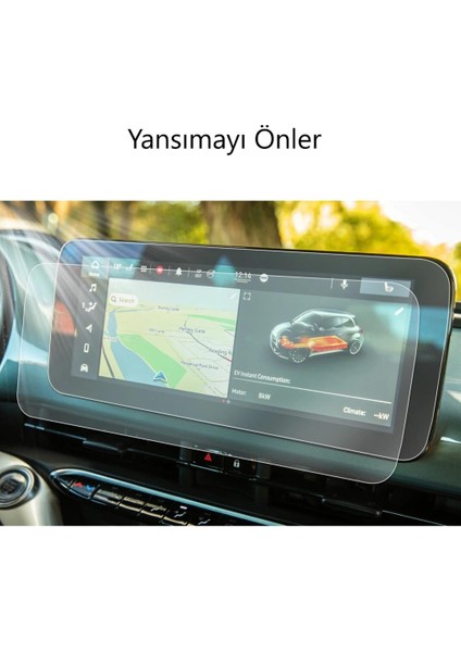 Fiat 600 10 Inç Mat Ekran Koruyucu Multimedya Şeffaf Yansımayı Önler modelleri