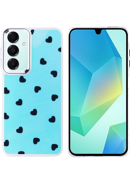 Samsung Galaxy A16 Kılıf Hadra Figürlü Silikon Kalp