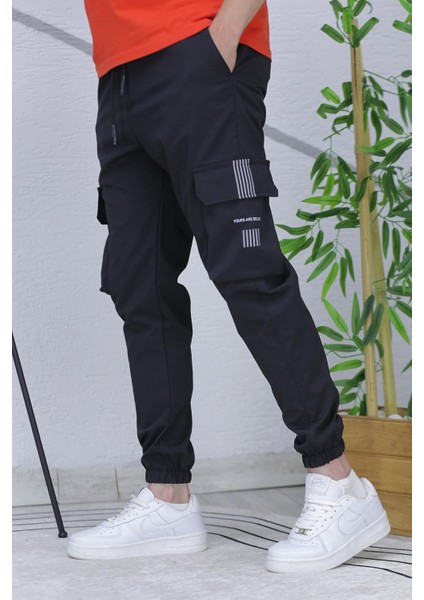 Erkek Reflektörlü Jogger Kargo Pantolon fiyatları