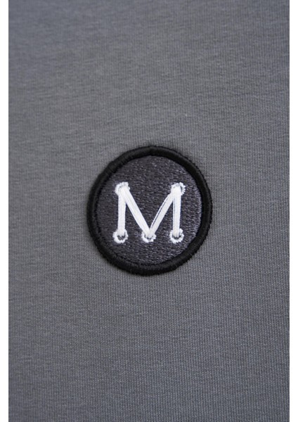 Erkek Technical Embroidered Oversize Smoked Tişört modelleri