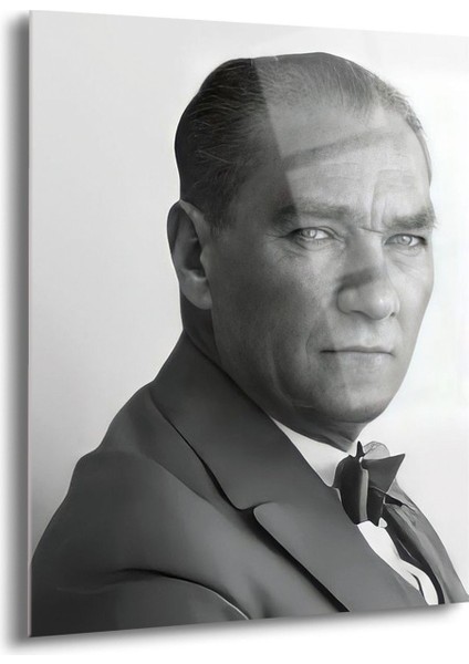 Atatürk Cam Tablo - Cam Tablolar - Atatürk Tablo - Atatürk Portresi - Atatürk Tablosu - ATA105
