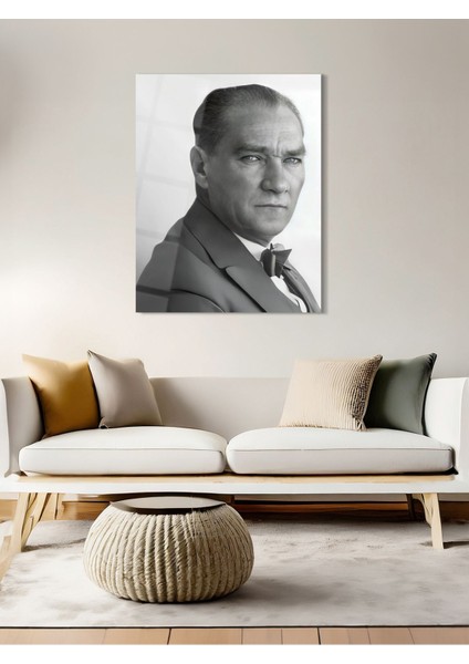 Atatürk Cam Tablo - Cam Tablolar - Atatürk Tablo - Atatürk Portresi - Atatürk Tablosu - ATA105