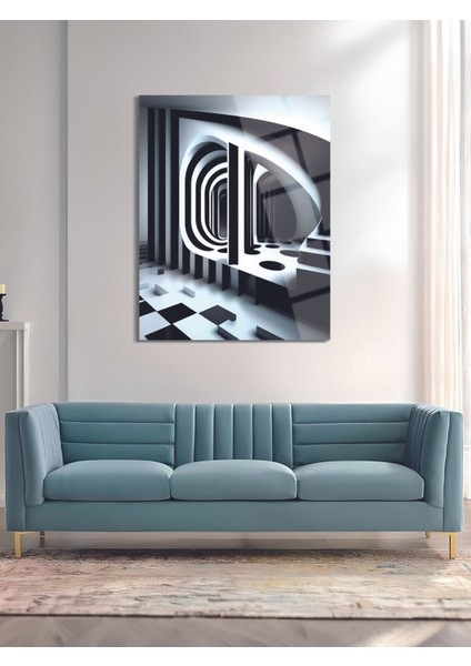 Op-Art Salon Cam Tablo - MOD027 indirimleri