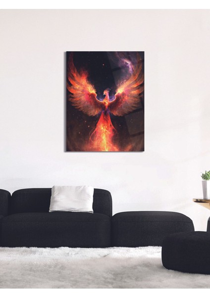 Anka Kuşu Cam Tablo - MOD069