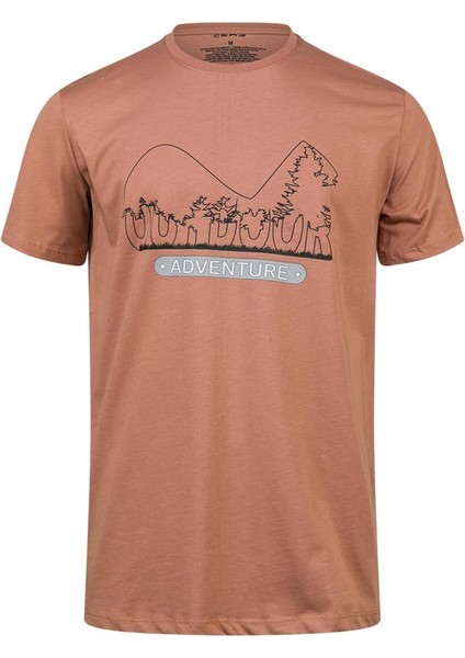 Alex Baskılı Erkek Sıfır Yaka T-Shirt 016