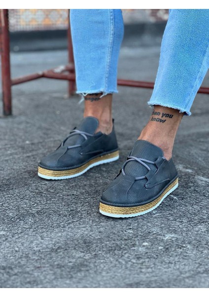 HS015 Gri Erkek Casual Ayakkabı
