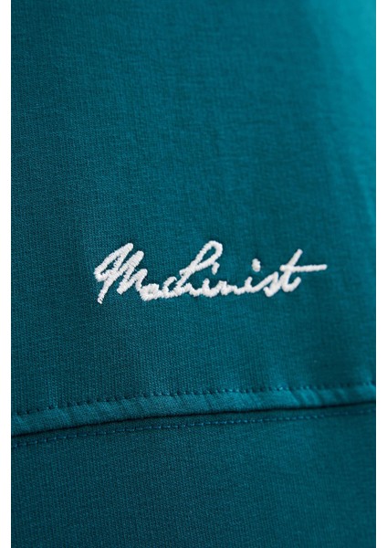 Erkek Jersey Style Oversize Oil Green Tişört modelleri
