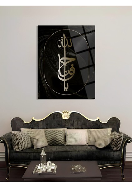 Ya Fettah Yazılı Dini Cam Tablo - Dini Tablolar - Islami Cam Tablo - Islami Tablolar - ISL038 fiyatları