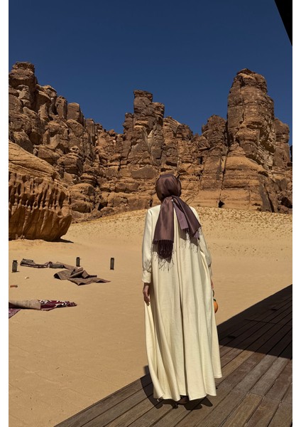 A Pile Ekstra Salaş Modal Elbise Butter Yellow fiyatları