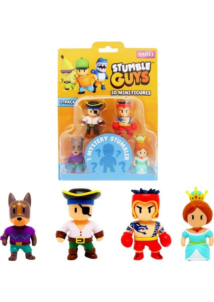 5’li Mini Figür Seti S3 TUY22000 - Pirate Seadog'lu Set