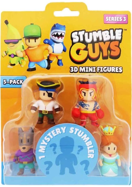 5’li Mini Figür Seti S3 TUY22000 - Pirate Seadog'lu Set