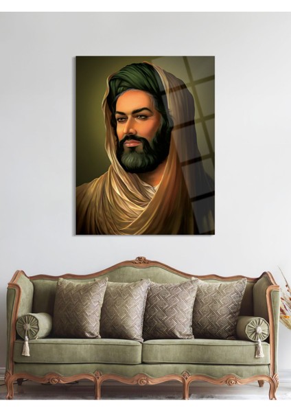 Hz. Ali Dini Cam Tablo - Dini Tablolar - Islami Cam Tablo - Islami Tablolar - ISL078 fırsatları