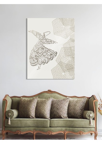 Semazen Dini Cam Tablo - Dini Duvar Tablosu - Islami Cam Tablo - Islami Tablolar - ISL041 fırsatları