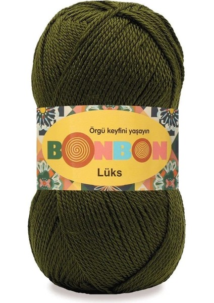 Bonbon Lüks 98686 Haki Yeşil (5 Adet)